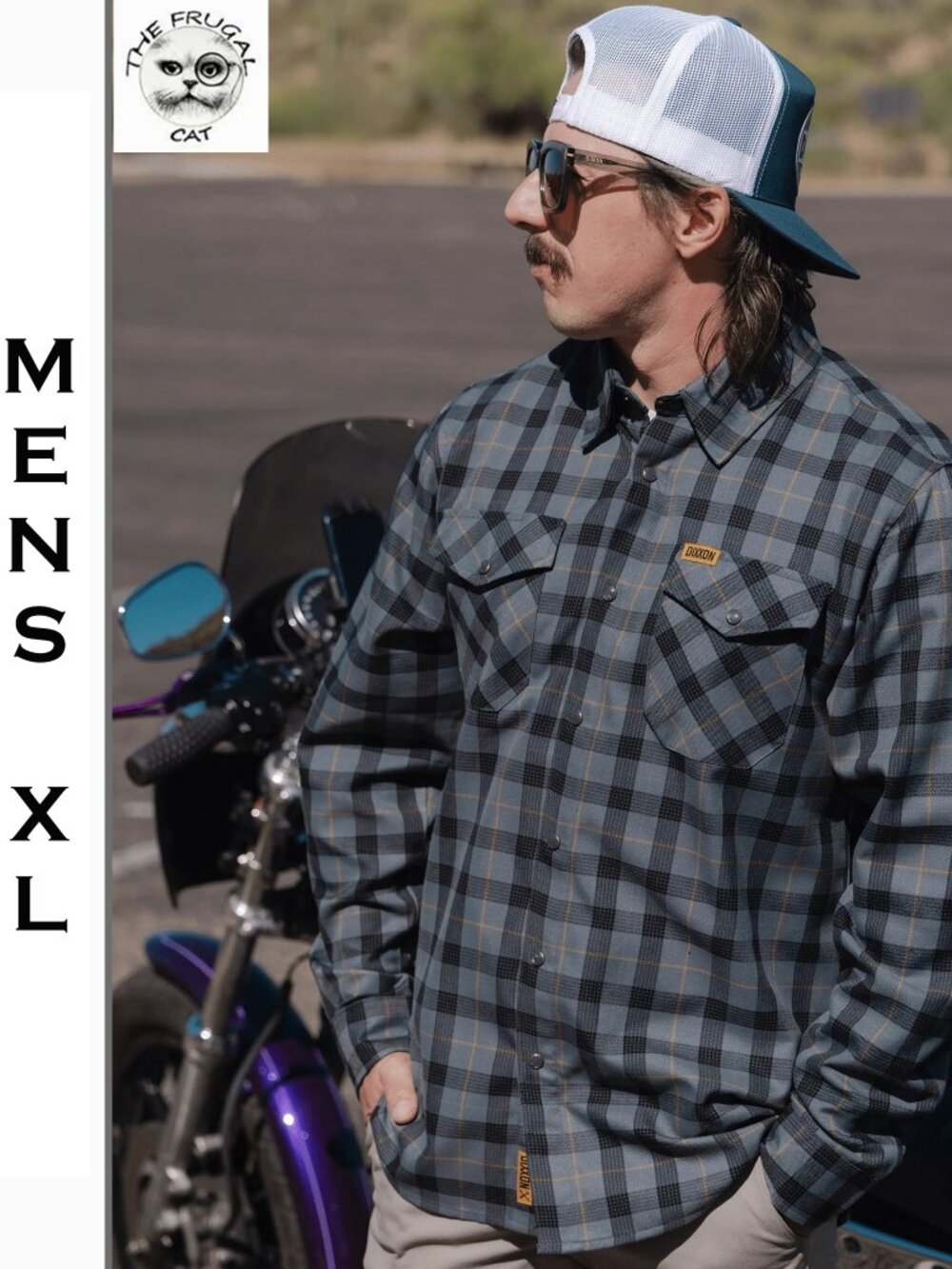 DIXXON FLANNEL - HIGHWAY RIBBON Flannel Shirt Men's XL